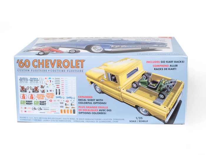 1960 Chevrolet Custom Fleetside AMT 1:25