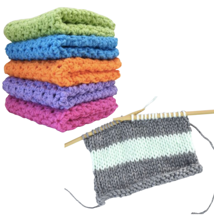 9/19 Beginning Knitting OR Crochet Class - Saturday
