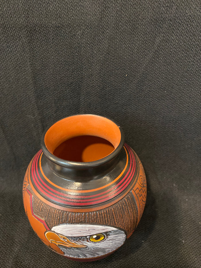 Authentic Navajo Pottery; PLNP2-A3; 6”H x 4.25”W; Paul Lansing