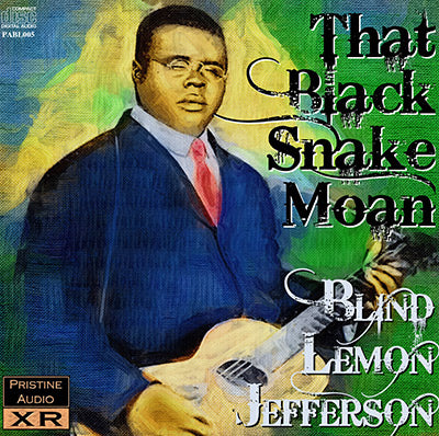 BLIND LEMON JEFFERSON That Black Snake Moan - PABL005 - CD