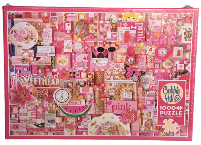 Cobble Hill - Pink - 1000pc Puzzle
