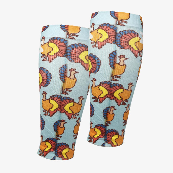 Colorful Turkeys Compression Leg SleevesLeg Sleeves - Zensah