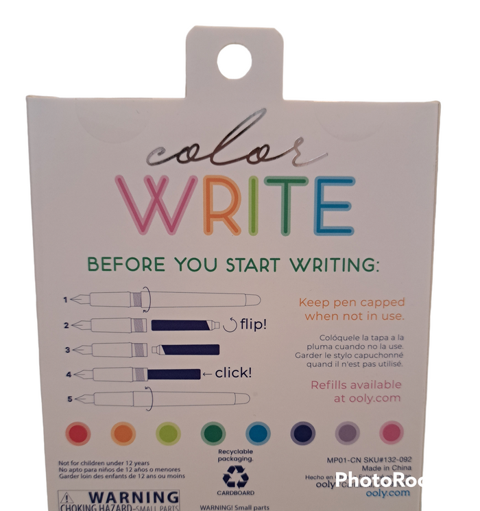 Colour Write Fountain Pens