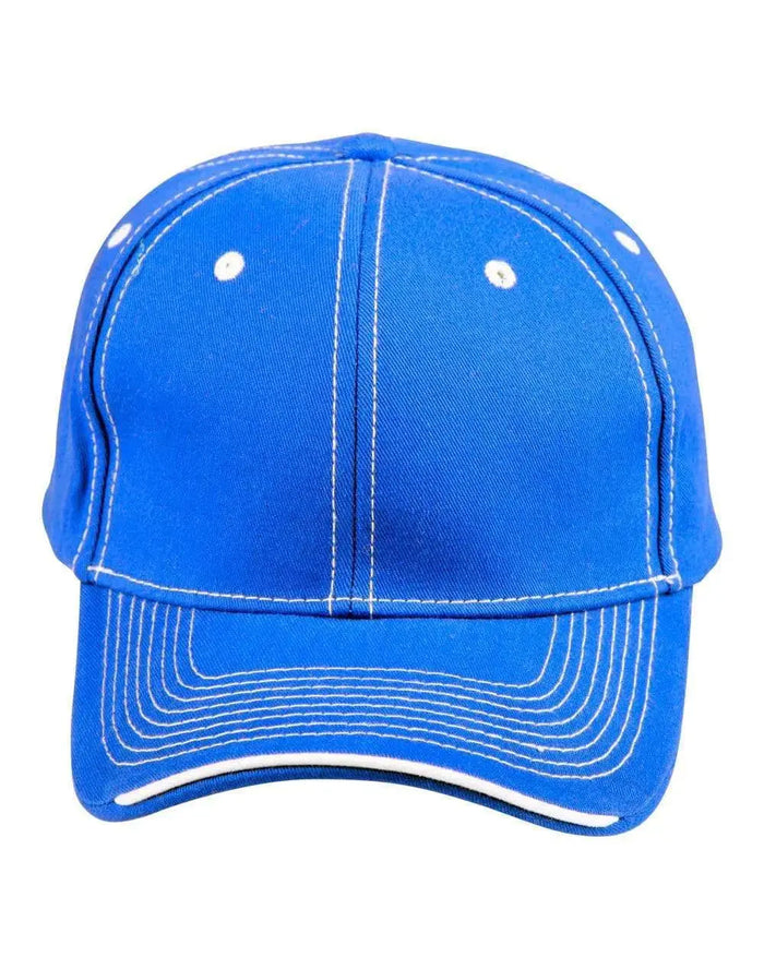 Contrast Trim Cap Ch65 Metro Workwear.