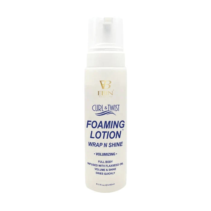 Ebin New York Curl & Twist Foaming Lotion Wrap N Shine Volumizing 250ml