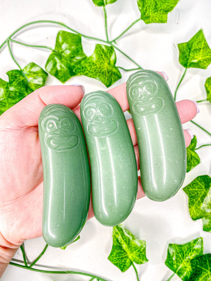 Green Aventurine Pickle Rick