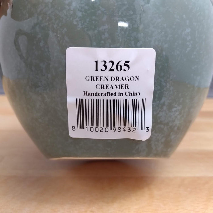 Green Dragon Creamer Ceramic Decorative by Blue Sky Goldminc