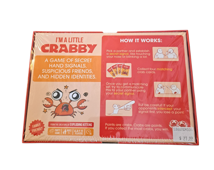 I'm A Little Crabby