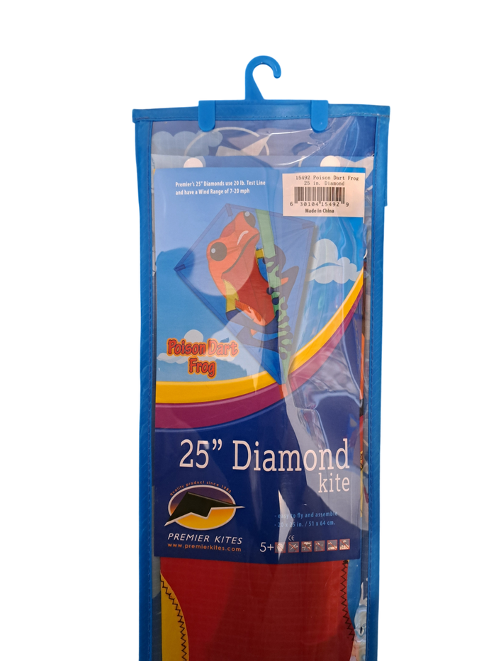 Large Premier Kites - Poison Dart Frog