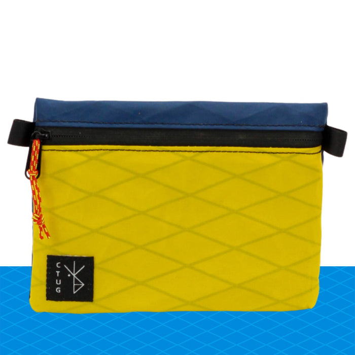 Stitched Seams / Yellow / Navy