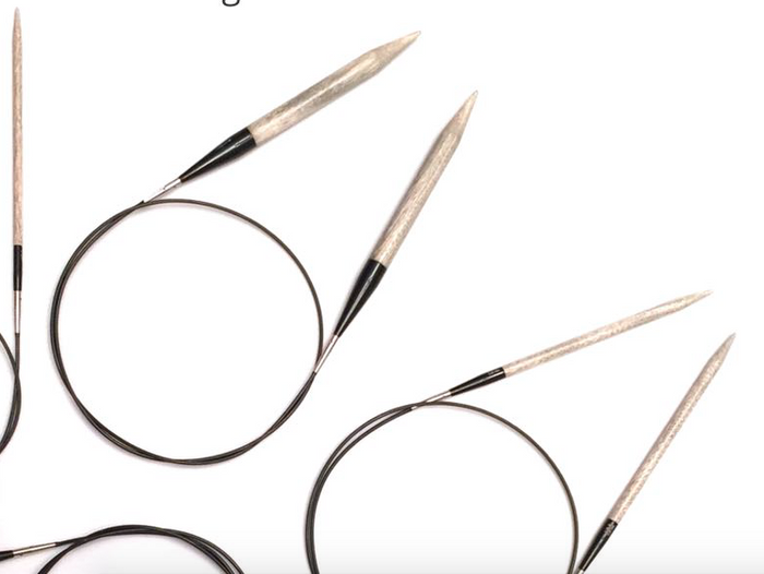 Lykke - 32" Driftwood Fixed Circular Needles