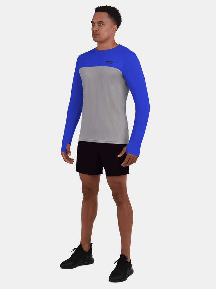 Men's Element Long Sleeve Running Crew Top