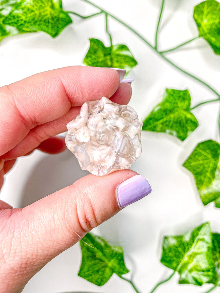 Mini Flower Agate Flower