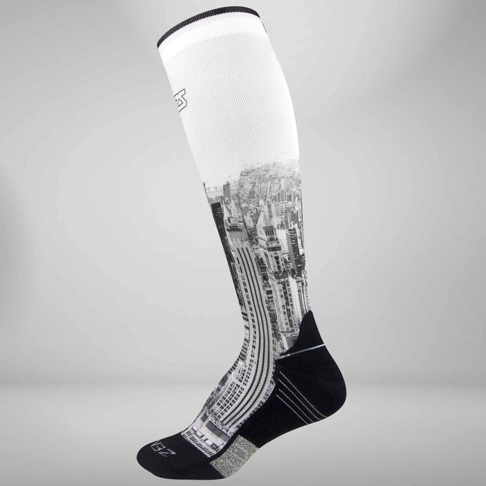 NYC Empire State Compression Socks (Knee-High)Socks - Zensah