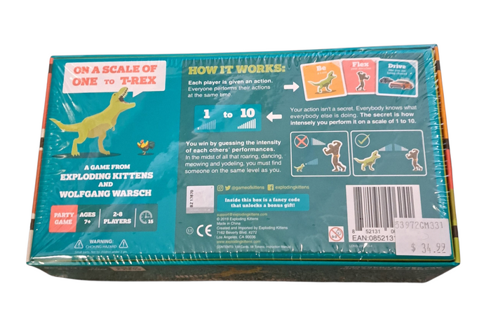 On A Scale Of One To T-Rex