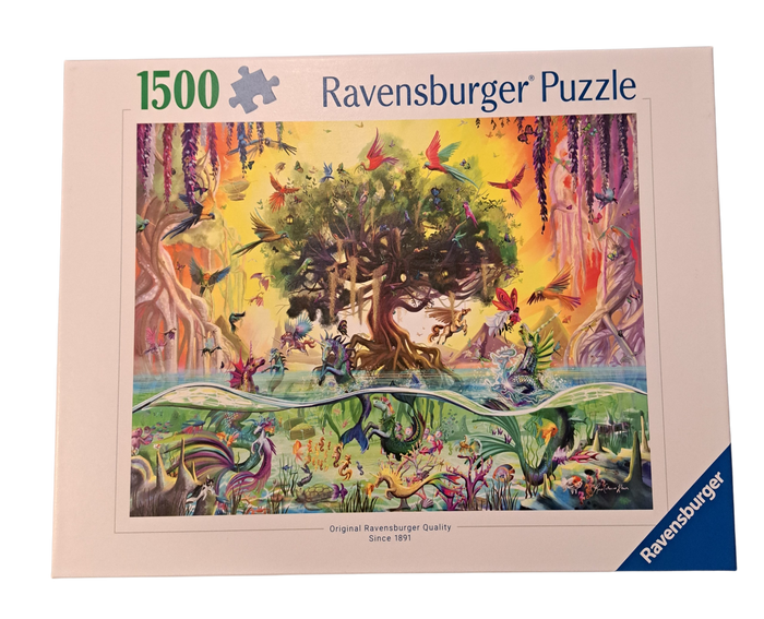 Ravensburger 1500 pcs Beautiful Sea Unicorn & Friends