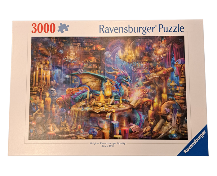 Ravensburger 3000 pcs Dragon's Library
