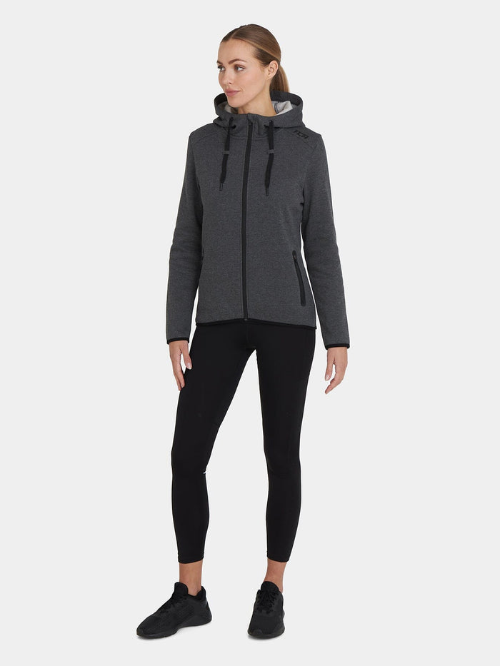 Revolution Tech Gym Running Hoodie For Women With Zip Pockets