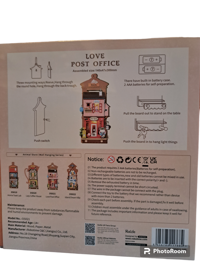 Rolife Animal Store Series - Love Post Office