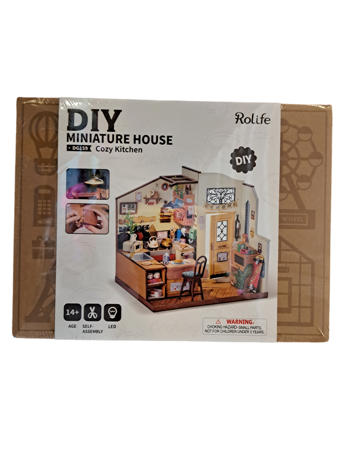 Rolife Miniature House Cozy Kitchen