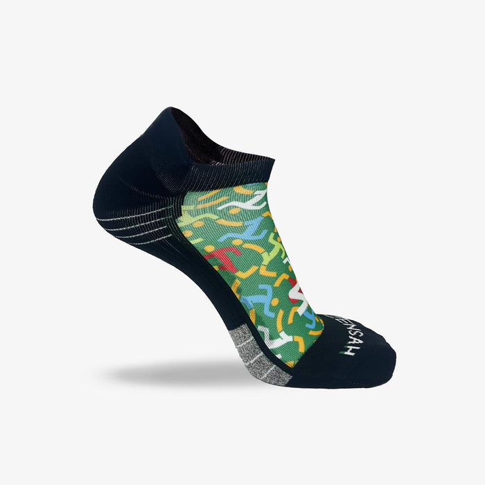 Running People Running Socks (No Show)Socks - Zensah