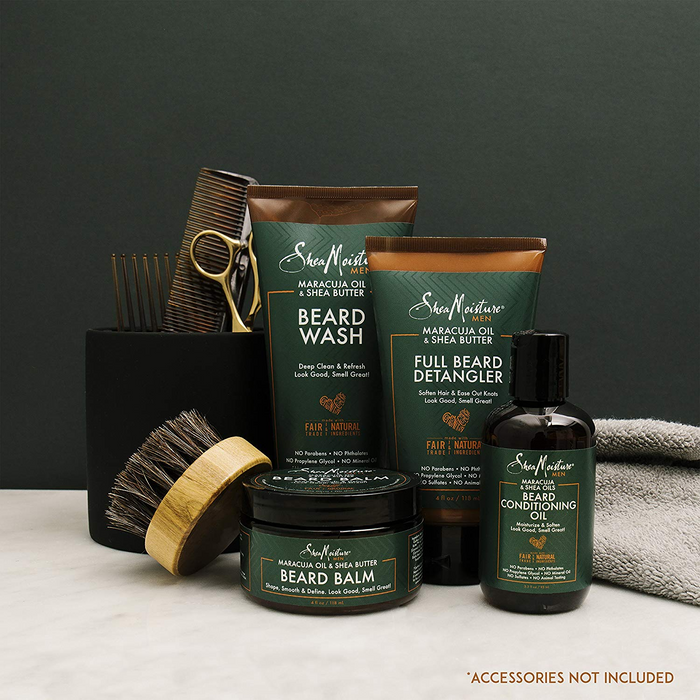 Sheamoisture Men MARACUJA OIL & SHEA BUTTER BEARD WASH DEEP CLEAN & REFRESH