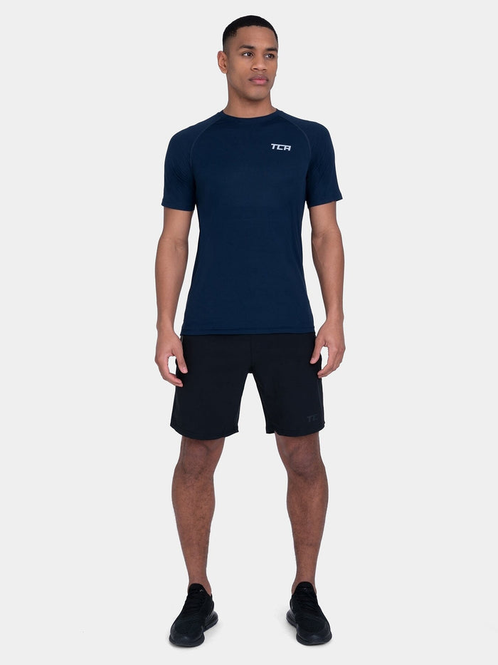 TCA Superlight MenÍs Dry Fit Gym Shirts _ Lightweight Breathable Workout T-Shirts for Running, Training, Fitness & Sports