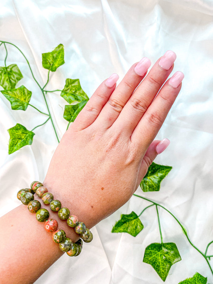 Unakite Bracelet