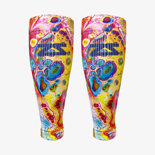 Abstract Art Compression Leg SleevesLeg Sleeves - Zensah
