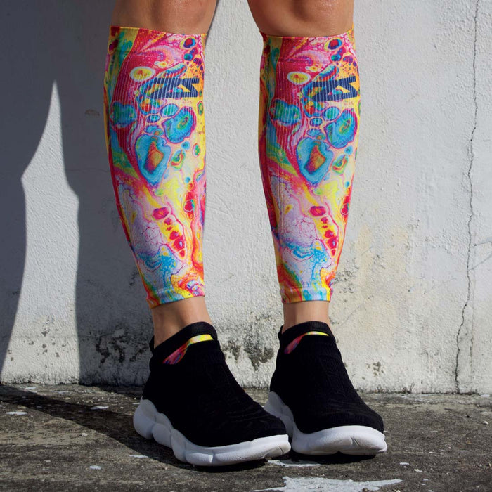 Abstract Art Compression Leg SleevesLeg Sleeves - Zensah
