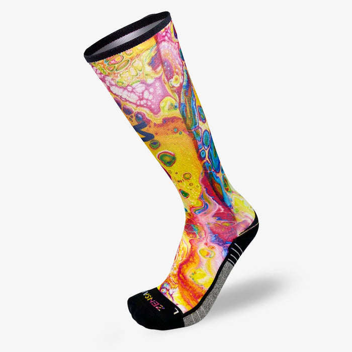 Abstract Art Compression Socks (Knee-High)Socks - Zensah
