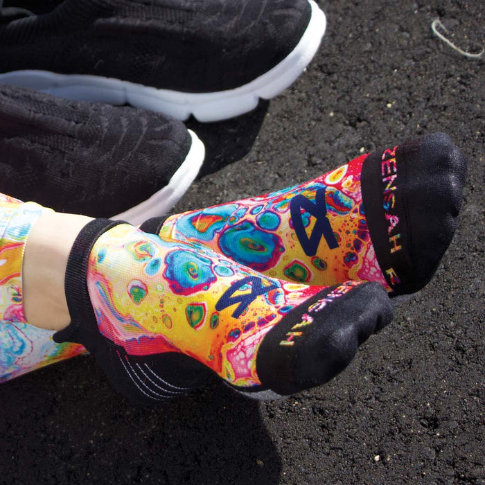 Abstract Art Running Socks (No Show)Socks - Zensah