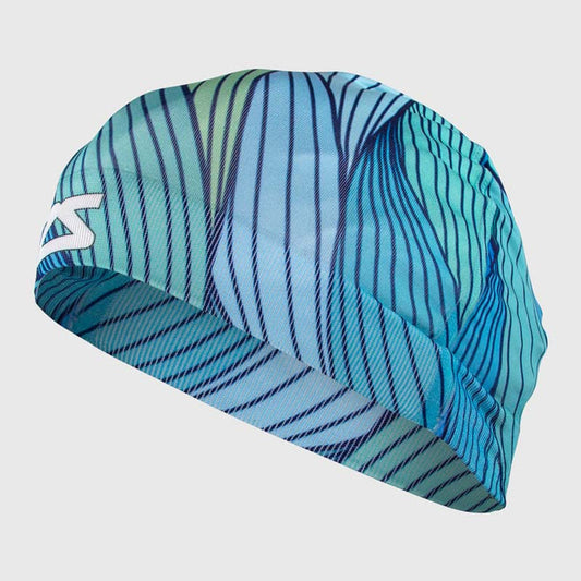 Abstract Waves Skull Cap BeanieHat - Zensah