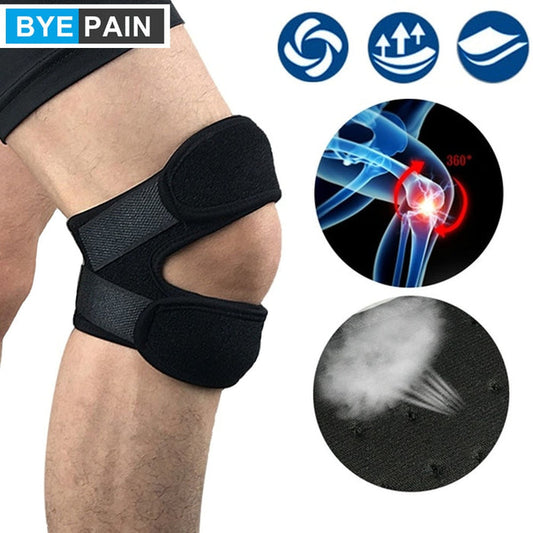 1Pcs BYEPAIN Patella Adjustable Knee Strap for Running, Basketball, Sports, Squats, Meniscus Tear, Arthritis, ACL