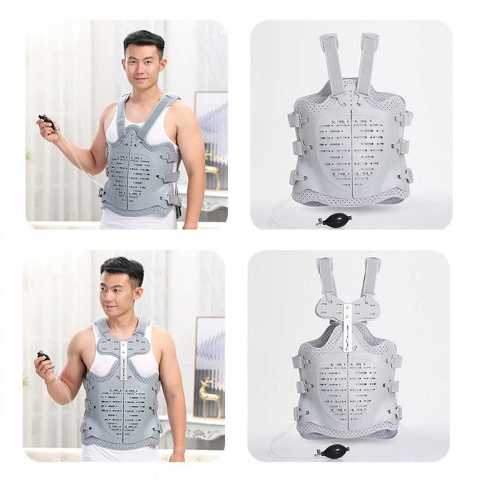 adjustable back brace for posture