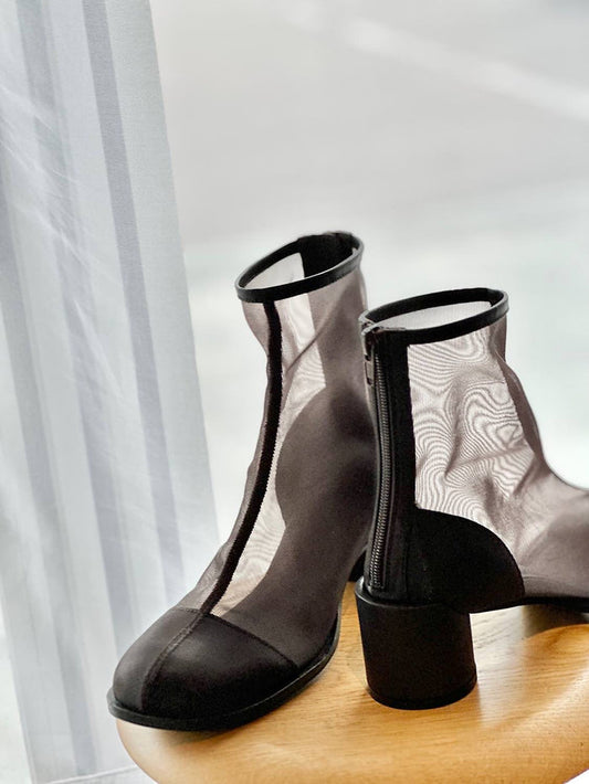 ALM. ROBE TULLE BOOTS