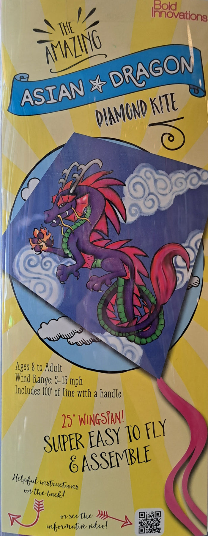 Amazing Diamond Kite - Asian Dragon
