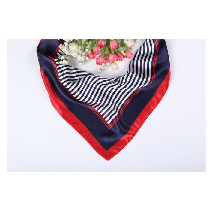 Ann — The Striped Satin Scarf - Utopiat