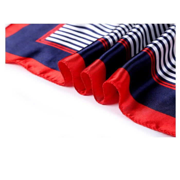 Ann — The Striped Satin Scarf - Utopiat