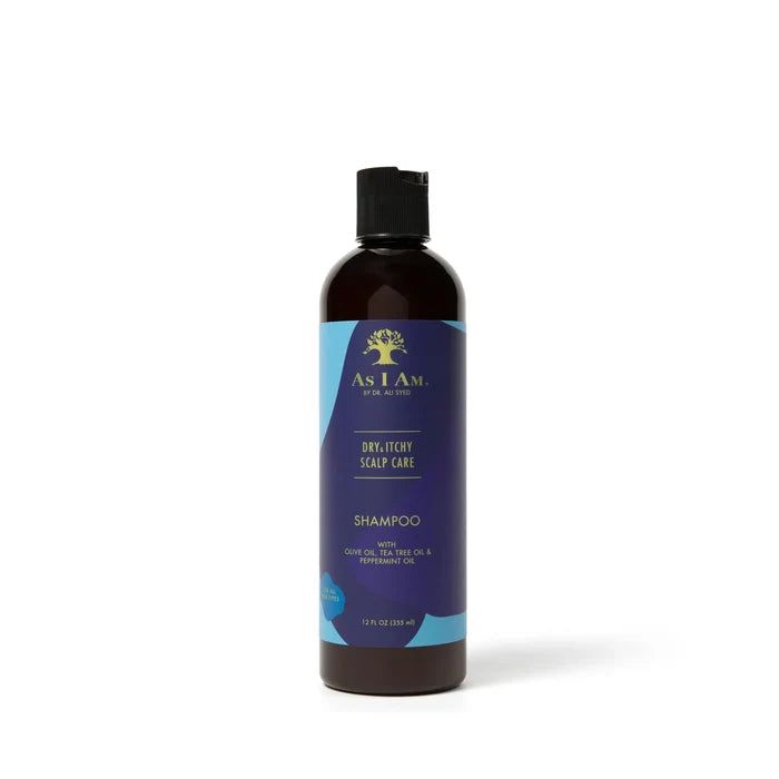 As I Am Dry & Itchy Scalp Care Olive & Tea Tree Oil Dandruff Shampoo 12oz