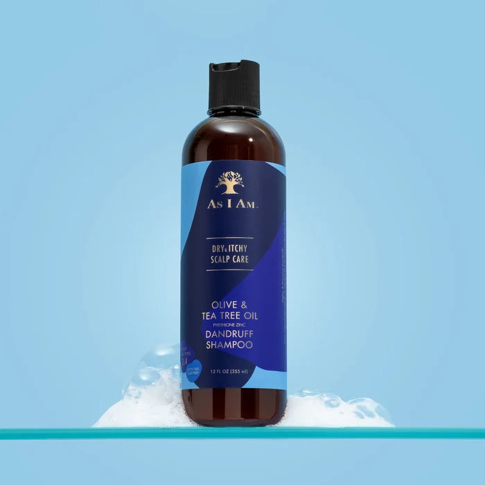 As I Am Dry & Itchy Scalp Care Olive & Tea Tree Oil Dandruff Shampoo 12oz