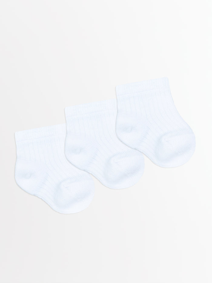 Baby My 1st Socks Bamboo Mid Crew 3 Pack