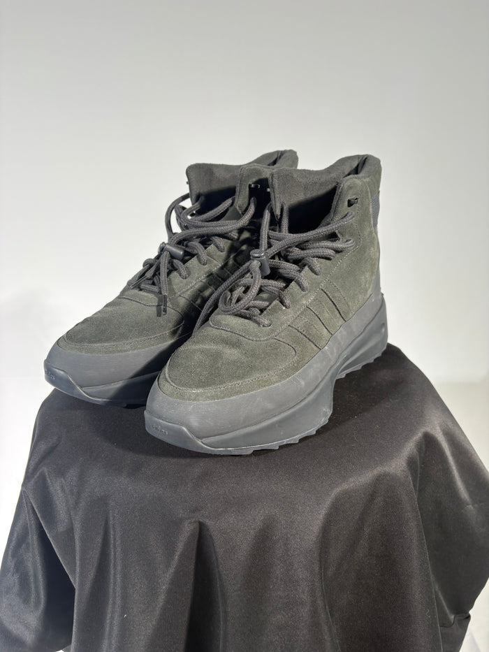 Adidas Black Suede High-Top Sneakers