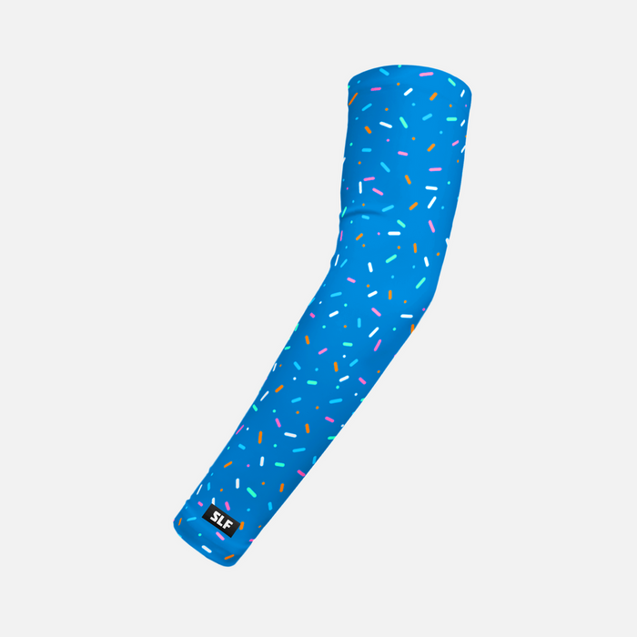 Blue Sprinkle Blast Kids Arm Sleeve