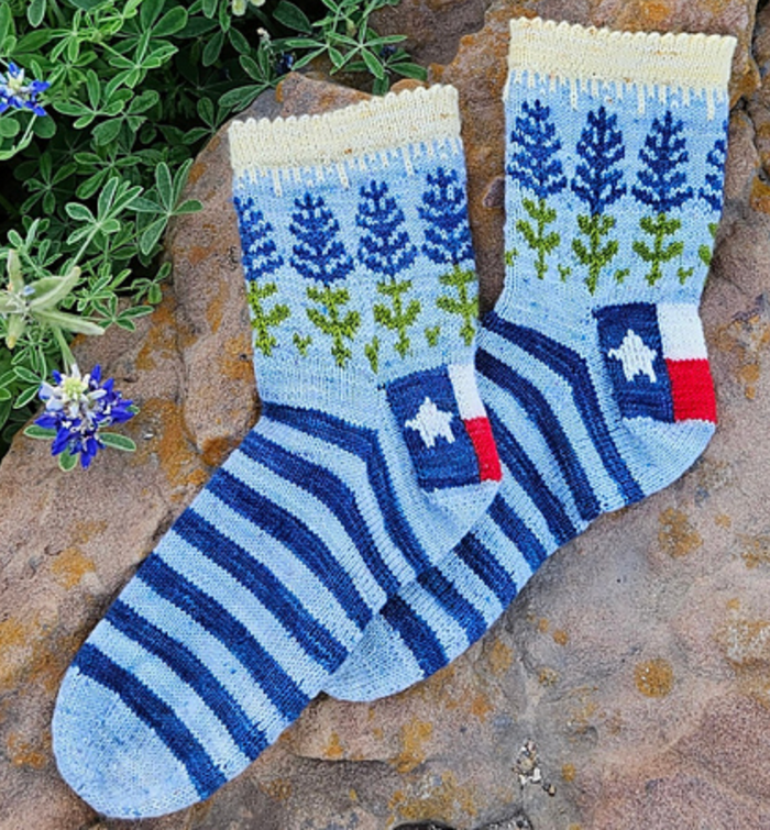 Bluebonnet Sock Kit PREORDER