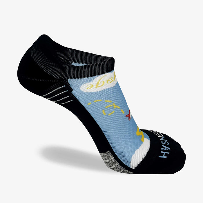Bon Voyage Running Socks (No Show)