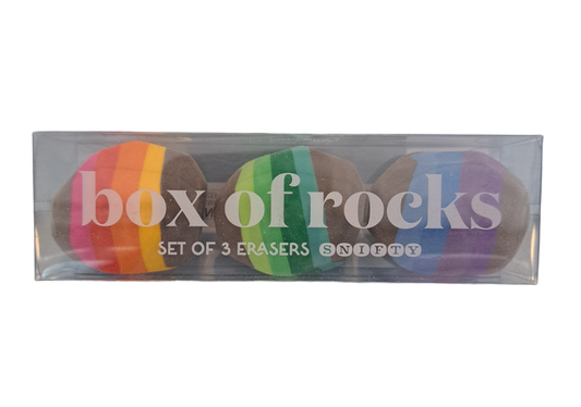Box Of Rocks - Erasers