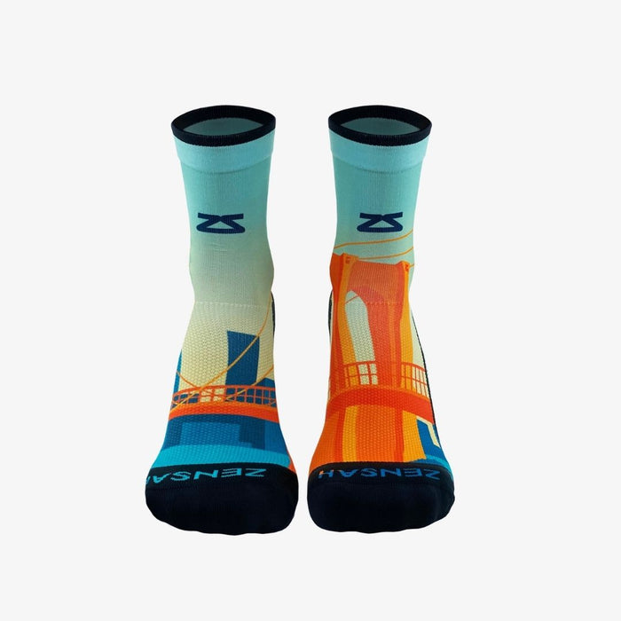 Brooklyn Postcard Socks (Mini-Crew)Socks - Zensah
