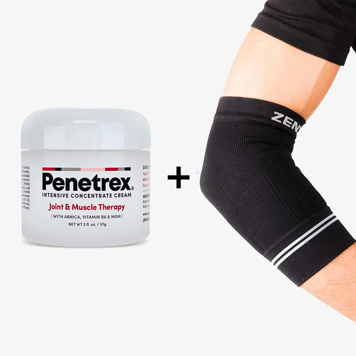 Bundle: Penetrex 2 Oz (1) & Compression Elbow SleeveAccessories - Zensah