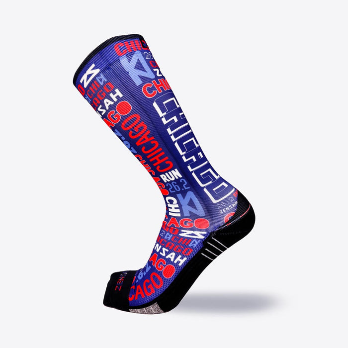 Busy Chicago Compression Socks (Knee-High)Socks - Zensah